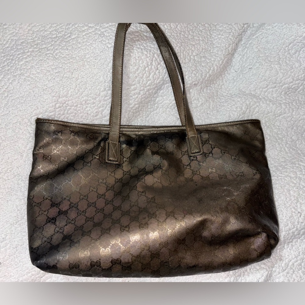 Gucci Green Shoulder Bag Luxurious Design - Picture 7 of 16